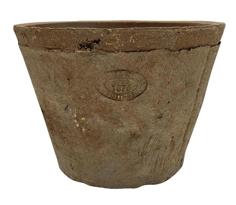 Rustique pot D16 terracotta