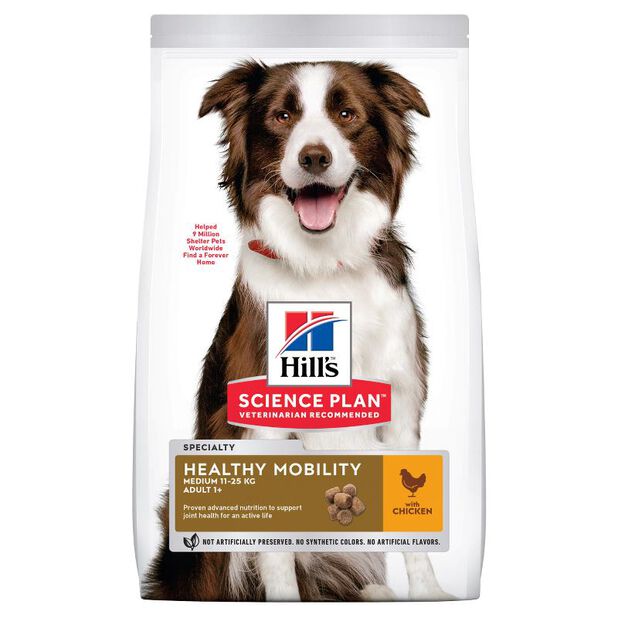 Hill's Healthy mobility Medium Adult, 12 kg