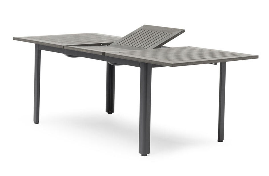 Spisebord Ammi, Lengde 200 cm, Grå