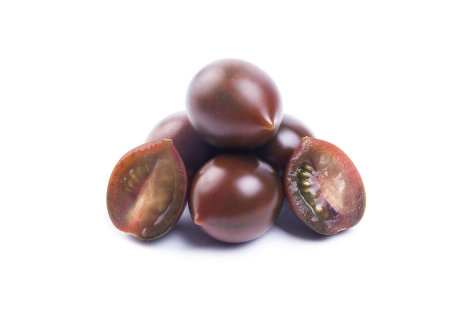 Cherrytomat 'Chocolate Cherry', Ø10.5 cm, Svart